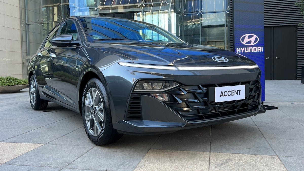 Hyundai Accent Rückansicht