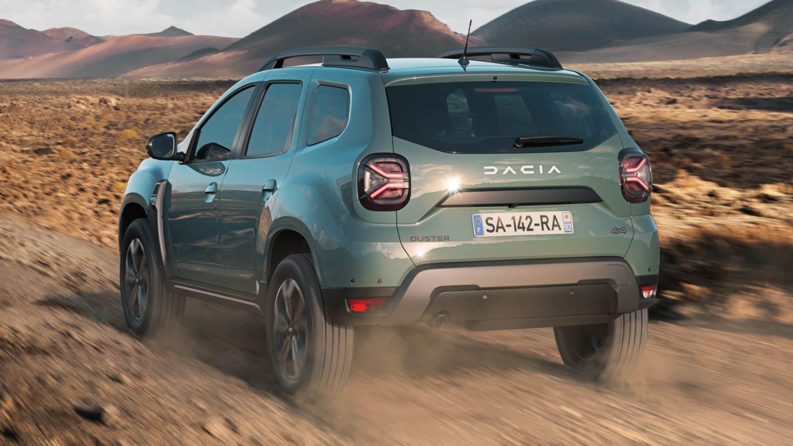 Dacia Duster Rückansicht