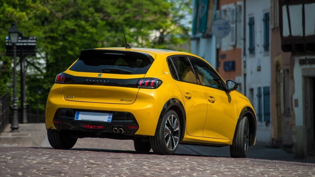 Peugeot 208 Rückansicht