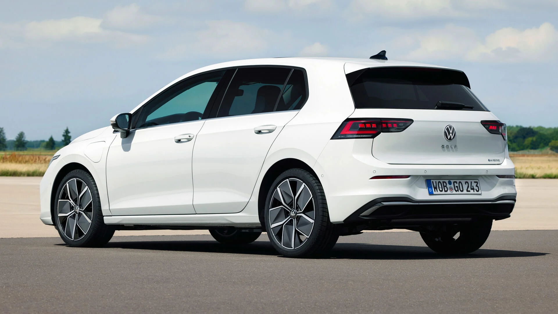 Volkswagen Golf 8 Rückansicht