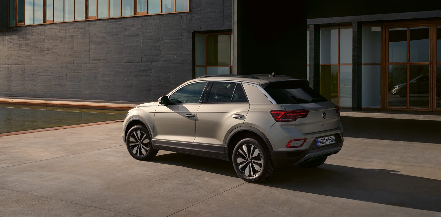 Volkswagen T-Roc Rückansicht
